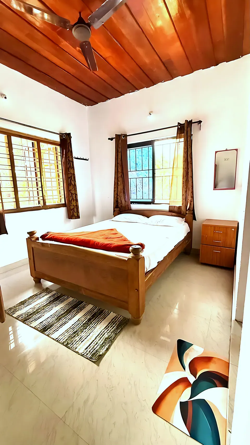 A bedroom in the 3BHK